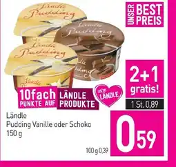 Sutterlüty Pudding Vanille oder Schoko Angebot