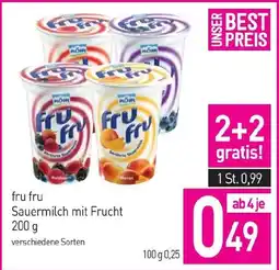 Sutterlüty fru fru Sauermilch mit Frucht Angebot