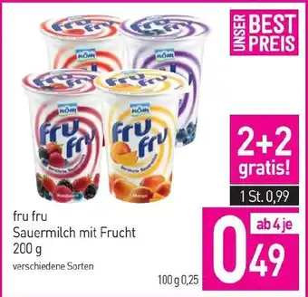 Sutterlüty fru fru Sauermilch mit Frucht Angebot