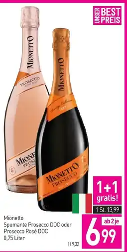 Sutterlüty Spumante prosecco doc oder prosecco rosé doc Angebot