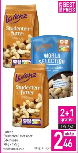 Sutterlüty Studentenfutter oder edelnüsse Angebot