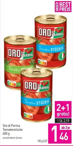 Sutterlüty Oro di Parma Tomatenstücke Angebot