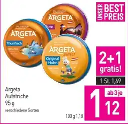 Sutterlüty Argeta Aufstriche Angebot