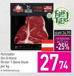 Sutterlüty Hofstädter Die Grillerei Rinder T-Bone Steak per kg Angebot
