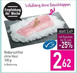 Sutterlüty Rotbarschfilet ohne haut Angebot