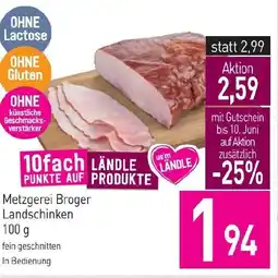Sutterlüty Landschinken Angebot