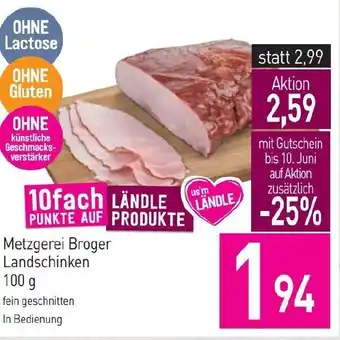 Sutterlüty Landschinken Angebot