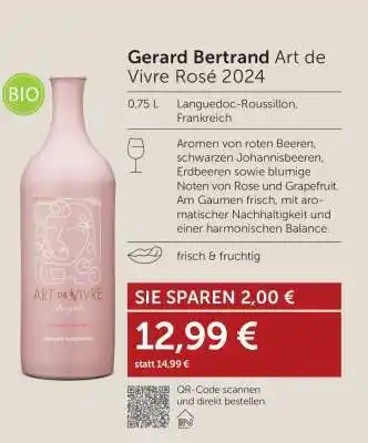 Interspar Gerard Bertrand Art de Vivre Rosé 2024 Angebot