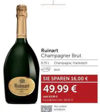 Interspar Ruinart Champagner Brut Angebot