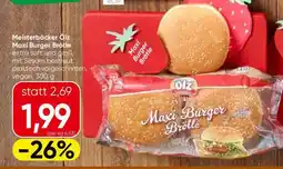Spar Meisterbäcker Ölz Maxi Burger Brötle Angebot