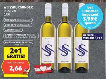 Hofer Weißburgunder Angebot