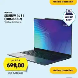Hofer MEDION SIGNIUM 14 S1 (MD600002) Angebot