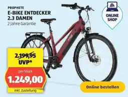 Hofer PROPHETE E-BIKE ENTDECKER 2.3 DAMEN Angebot