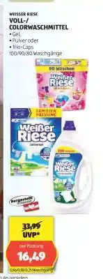 Hofer WEISSER RIESE VOLL-/COLORWASCHMITTEL Angebot