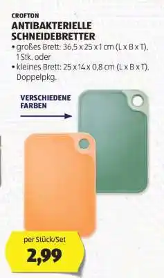 Hofer CROFTON ANTIBAKTERIELLE SCHNEIDEBRETTER Angebot