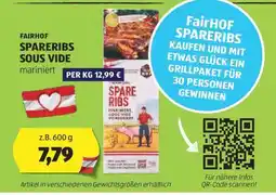 Hofer FAIRHOF SPARERIBS SOUS VIDE mariniert Angebot