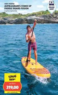 Hofer AUFBLASBARES STAND UP PADDLE BOARD FUSION Angebot