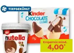 ADEG Ferrero Nutella Eisbecher Angebot