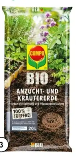 Hellweg Compo Bio Anzucht- und Kräutererde Angebot