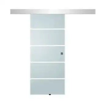 Hellweg Durabil Glasschiebetür Stripes Soft Close Angebot