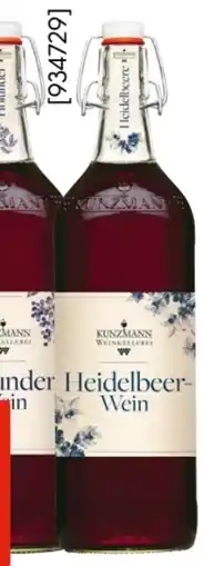 Hellweg Kunzmann Fruchtwein Angebot