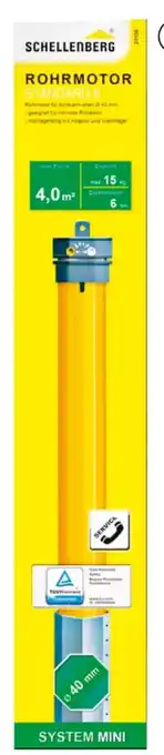 Hellweg Schellenberg Rohrmotor Standard 6 Mini Angebot