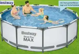 Hellweg BestWay Frame-Pool-Set Steel Pro Max Angebot