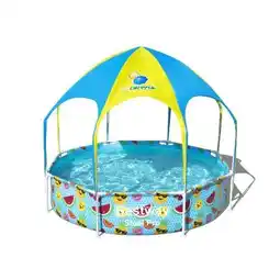Hellweg BestWay Stahlwandpool Splash-in-Shade Angebot