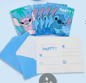 TEDi Stitch Einladungskarten Angebot