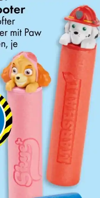 TEDi Nickelodeon Paw Patrol Foam Shooter Angebot