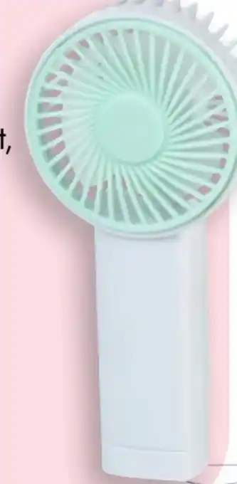 TEDi LED-Handventilator Angebot