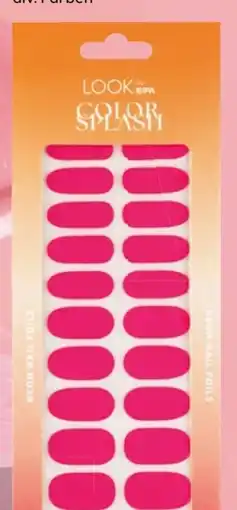 Bipa Look by Bipa Color Splash Neon Nail Foils Angebot
