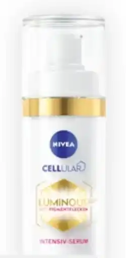 Bipa Nivea Intensiv-Serum Anti-Pigmentflecken Cellular Luminous 630 Angebot