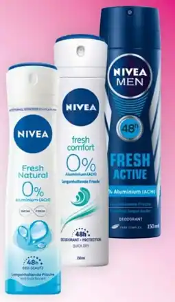 Bipa Nivea Deospray Angebot