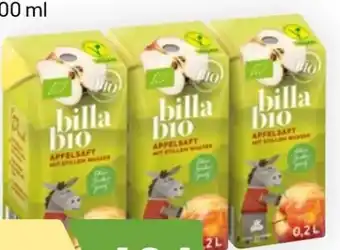 Bipa Billa Bio Apfelsaft Angebot