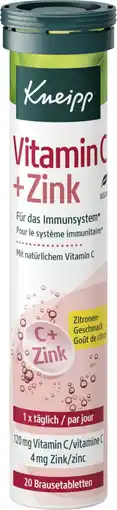 dm Kneipp Brausetabletten Vitamin C + Zink Angebot
