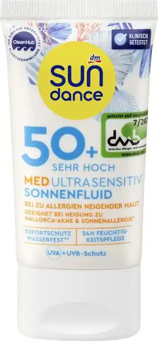dm Sundance Med Ultra Sensitiv Sonnenfluid LSF50+ Angebot