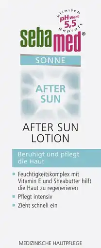 dm Sebamed After Sun Lotion Angebot