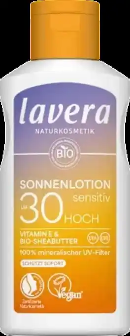 dm Lavera Sonnenlotion LSF30 Angebot