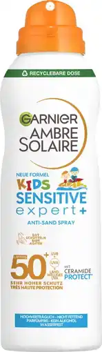 dm Garnier Sonnencreme Kids Ambre Sensitive Anti Sand Spray LSF 50+ Angebot