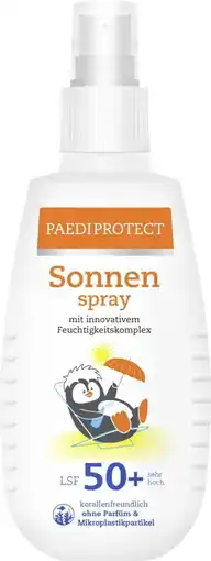 dm Paediprotect Sonnenspray LSF50+ Angebot