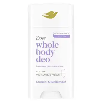 dm Dove Deostick Sensitiv Whole Body Lavendel- & Kamillenduft Angebot