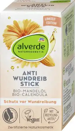 dm Alverde Anti-Wundreibstick Angebot
