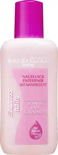 dm Maybelline Nagellackentferner Acetonfrei Express Nails Angebot
