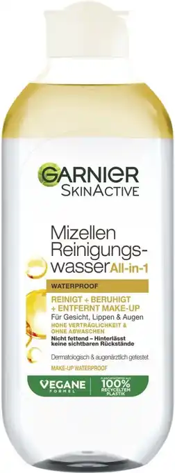 dm Garnier Mizellen Reinigungswasser Angebot