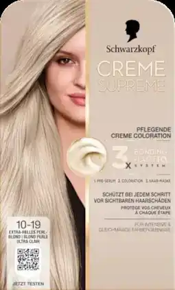 dm Schwarzkopf Creme Supreme Coloration Angebot
