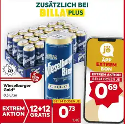 Billa Wieselburger Gold Angebot