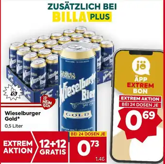 Billa Wieselburger Gold Angebot