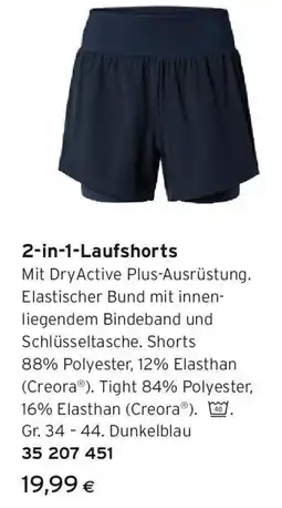 Tchibo Eduscho 2-in-1-laufshorts Angebot
