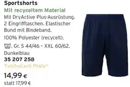 Tchibo Eduscho Sportshorts Angebot